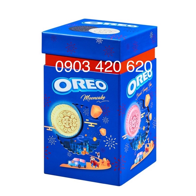 Bánh trung thu Oreo hộp 2 bánh/4 bánh