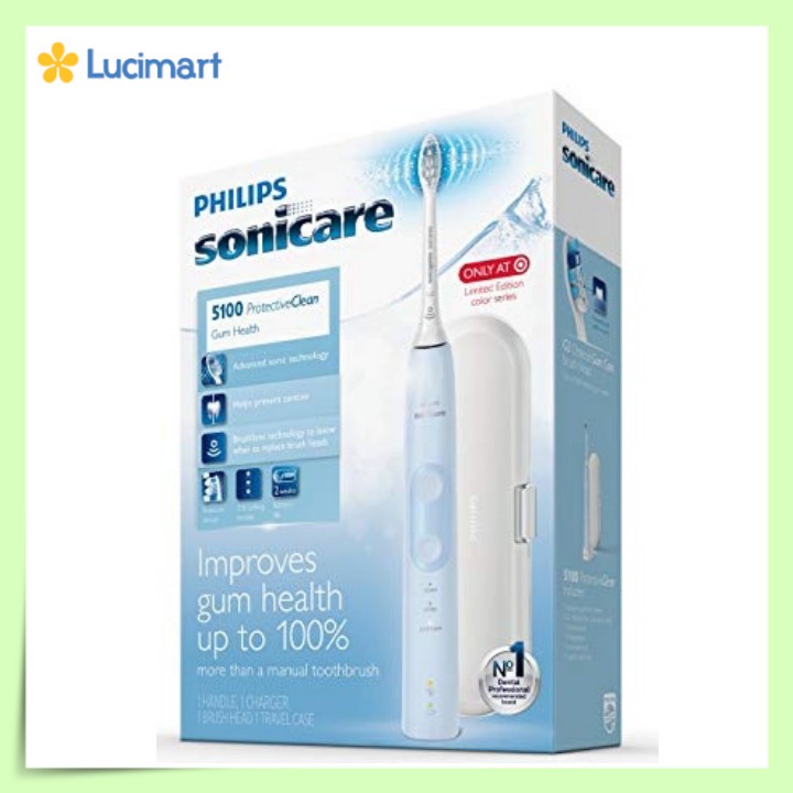 Bàn chải điện Philips Sonicare ProtectiveClean Optimal Clean, 5100, 5300, 6100, PerfectClean (USA)