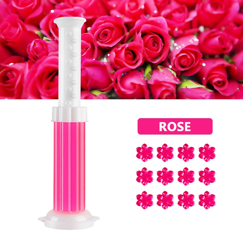 (HCM) Gel Vệ Sinh Khử Mùi Diệt Khuẩn Cho Bồn Cầu Toilet Hình Bông Hoa 6 Mùi Hương Hàng Loại 1 Bám Dính Chắc Chắn