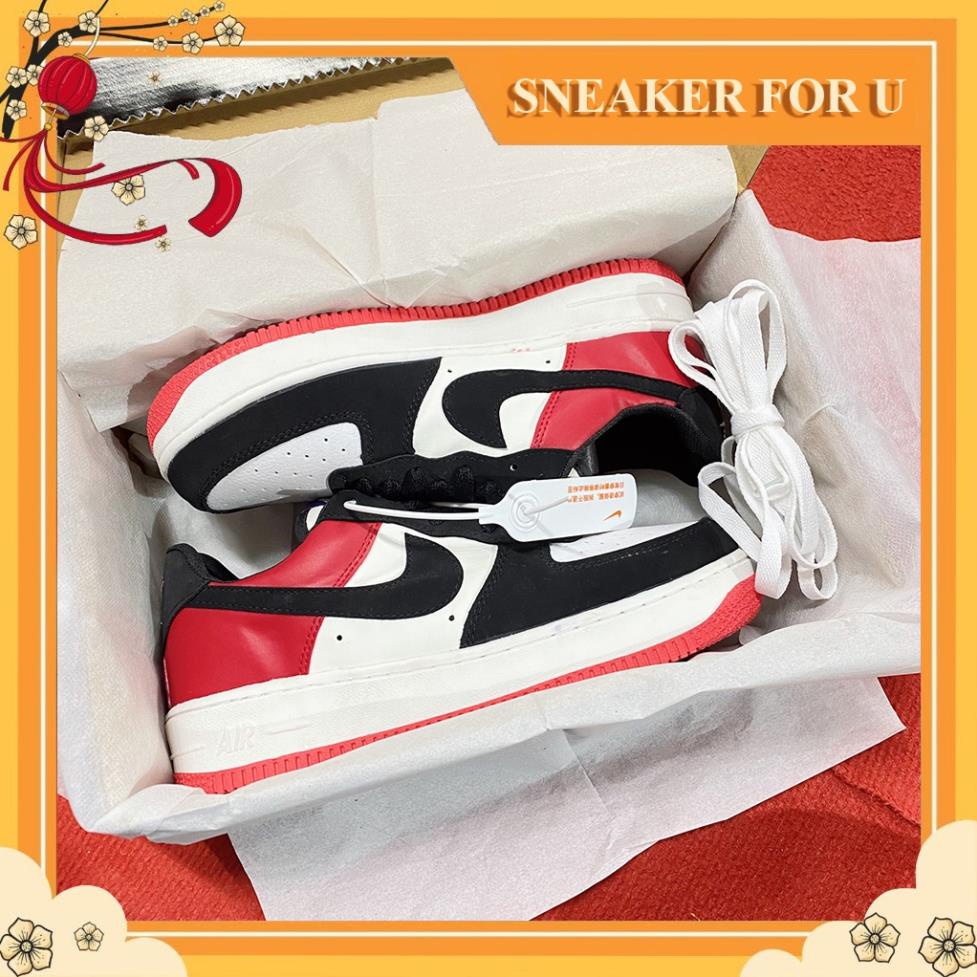 Giày_Nike Gucci Nam Nữ, Giày AF1 Màu Đỏ Thời Trang Hàng Đẹp Full Box 🌼