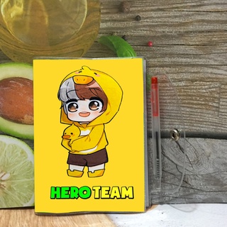 Sổ tay Hero Team(tặng kèm cây bút viết)
