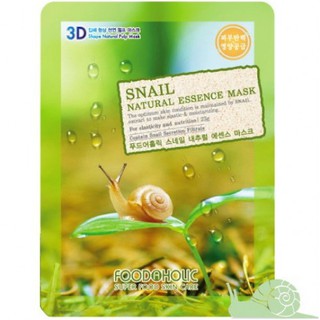 Bộ 10 mặt nạ 3d ốc sên food a holic snail