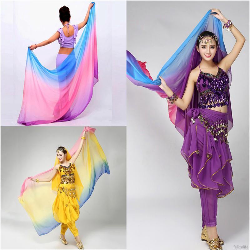 Khăn choàng vải chiffon múa bụng