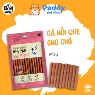 Cá Hồi & Gà Que Bowwow Soft Snack Cho Chó 150g