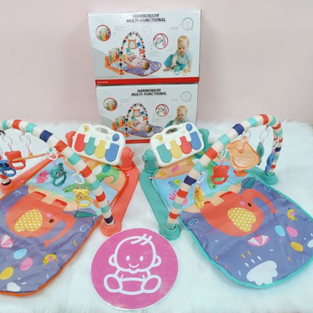 [Chính Hãng] Thảm Đàn Baby Gym Mat Phát Nhạc Cho Bé Sơ Sinh