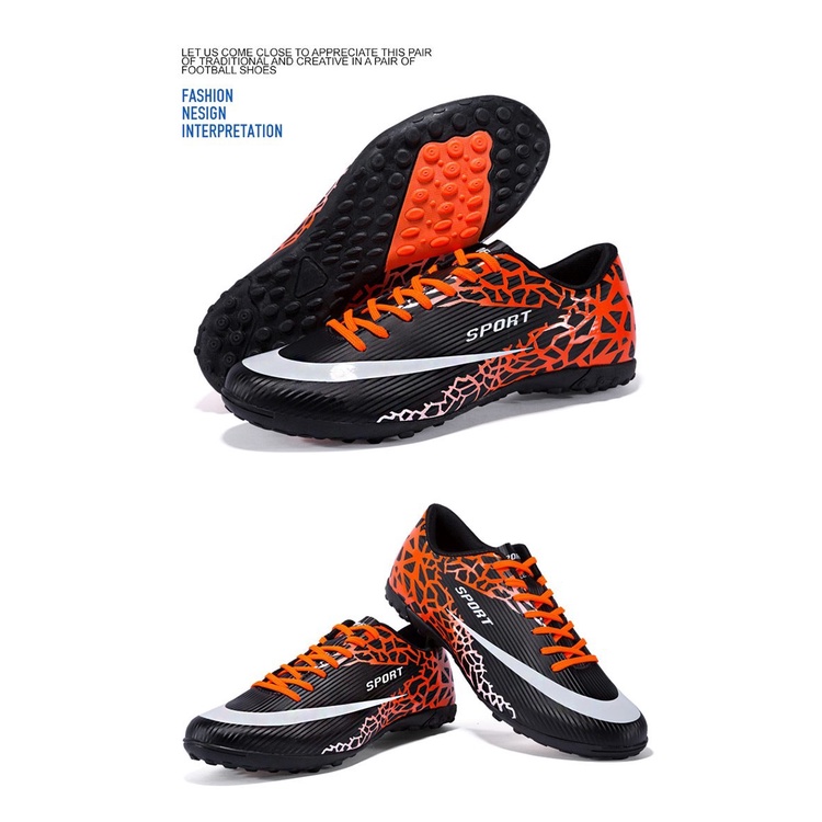 Giày Đá Bóng Chống Gãy Móng Thoáng Khí Dành Cho Nam Và Nữ