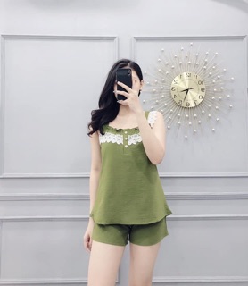 Set 2 dây đính nút ngực