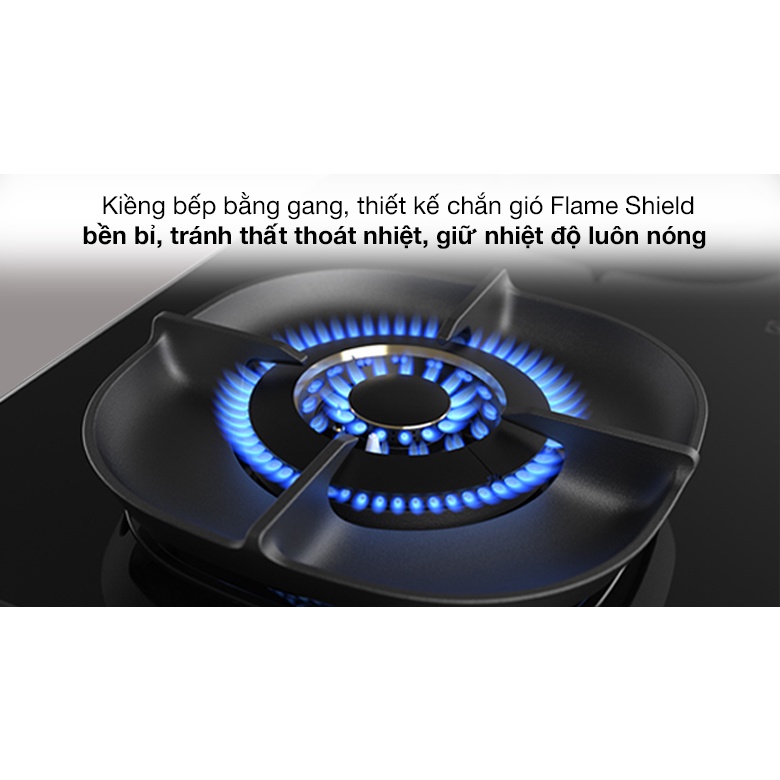Bếp gas âm Electrolux EHG8250BC Chính hãng trưng bày +Tặng dây gas Đánh lửa IC bằng pin nhanh,nhẹ Kính cường lực
