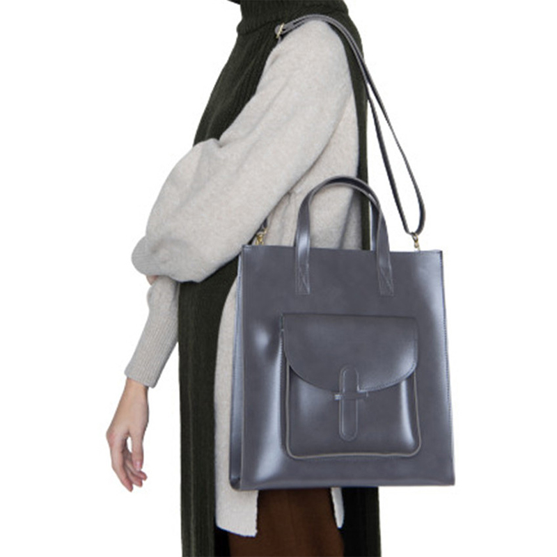 Túi xách tote messenger IELGY đeo 1 vai sức chứa lớn sang trọng cho nữ