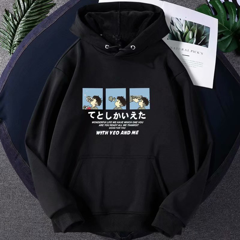 Áo Hoodie Nam Dáng Rộng Thời Trang Phong Cách Hàn Quốc | BigBuy360 - bigbuy360.vn