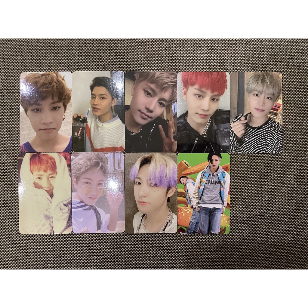 Thẻ bài photo card thành viên Taeil và Renjun nhóm nhạc NCT