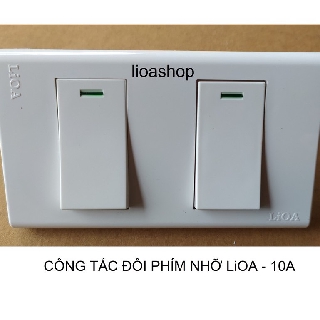CÔNG TẮC ĐÔI 1-2 CHIỀU PHÍM NHỠ LiOA.