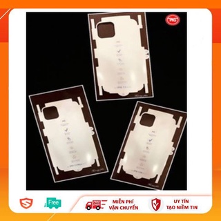 Dán film ppf nhám chống vân tay full màn hình full lưng viền cho nhiều dòng iphone