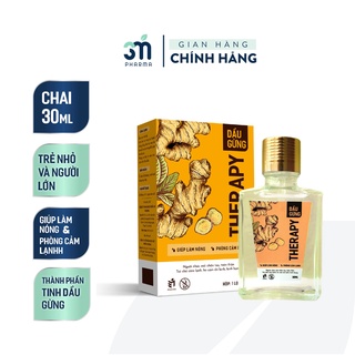 Dầu Gừng Therapy 3M Làm Ấm Cơ Thể, Phòng Cảm Lạnh Lọ 30 ML Dạng Nhỏ Giọt Hàng Chính Hãng