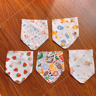 Lẻ 1 Khăn yếm cotton cho bé Goodmama