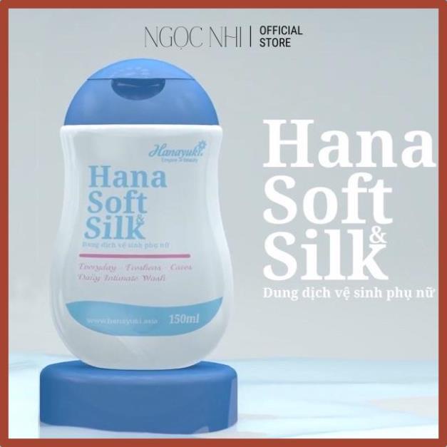 Dung Dịch Vệ Sinh Phụ Nữ Hana Soft Silk Hanayuki [Chính Hãng 100%]