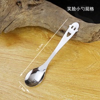 Muỗng và nĩa ăn uống cafe cán dài bằng thép không gỉ