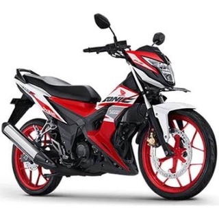 BỘ TEM SONIC TRẮNG ĐỎ RACING 150R