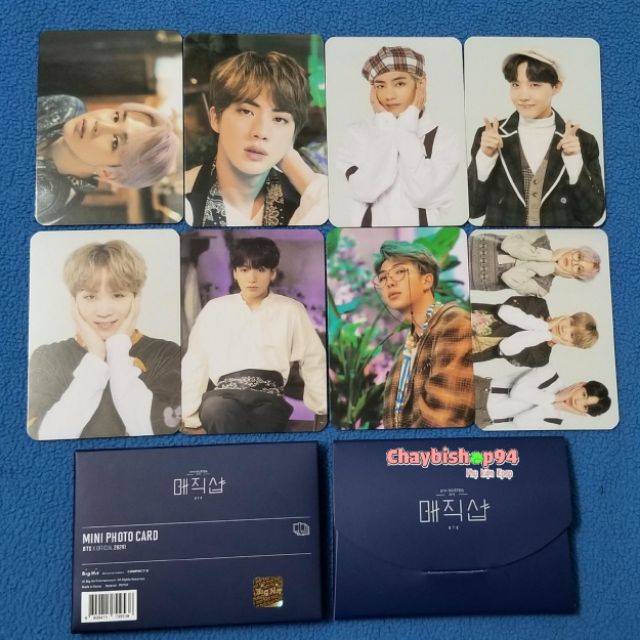 Mini photo card BTS muster