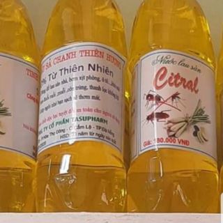 Tinh dầu sả chanh.