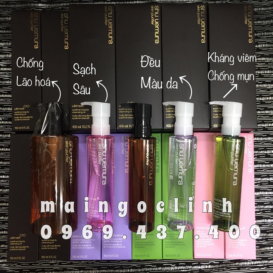Tẩy trang Shu Uemura 150ml