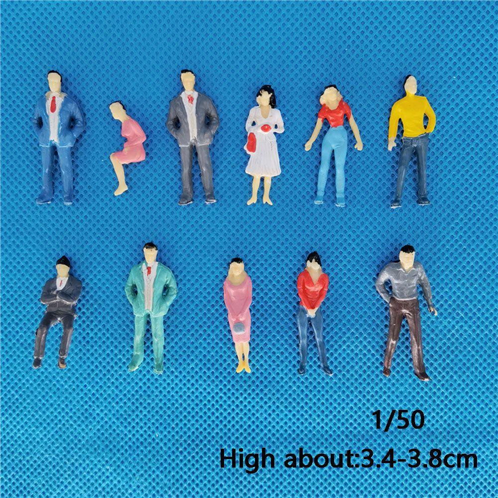 Set 100 Mô Hình Tàu Lửa Nhiều Màu Sắc Dùng Trang Trí Nhà Búp Bê