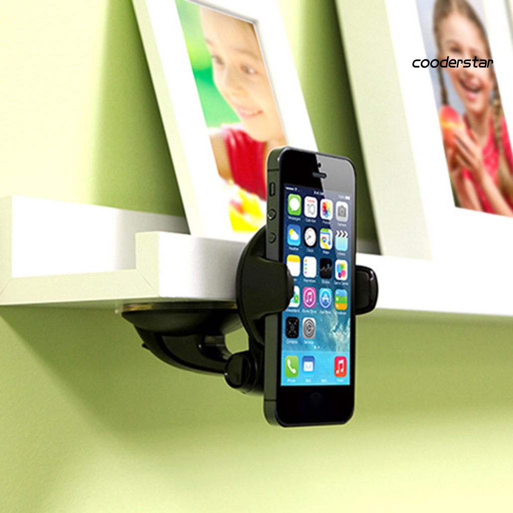 Giá đỡ điện thoại xoay 360 độ có giác hút gắn bảng điều khiển xe hơi thông dụng
