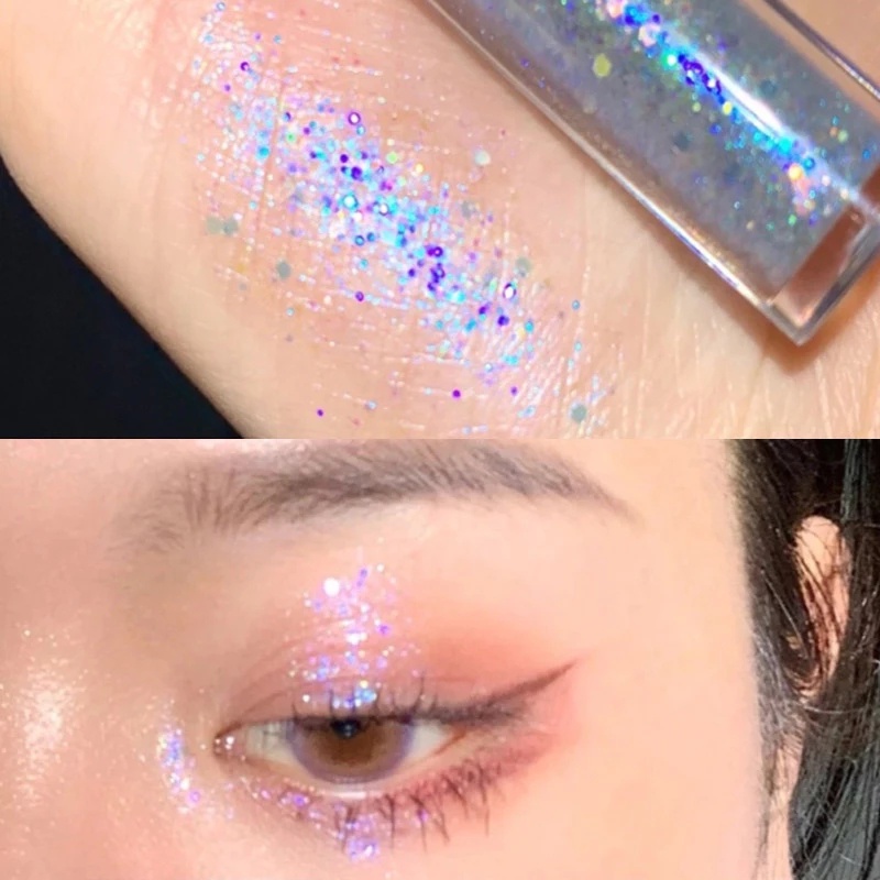 1 Phấn Mắt Dạng Lỏng Ánh Ngọc Trai Lấp Lánh / Ánh Nhũ Chống Nước Lên Màu Cực Chuẩn