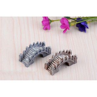 Phụ kiện trang trí tiểu cảnh: Mẫu cầu đá vòm