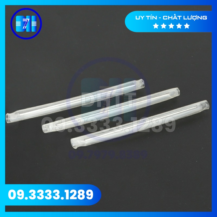 Túi 100 ống co nhiệt 6cm lõi INOX