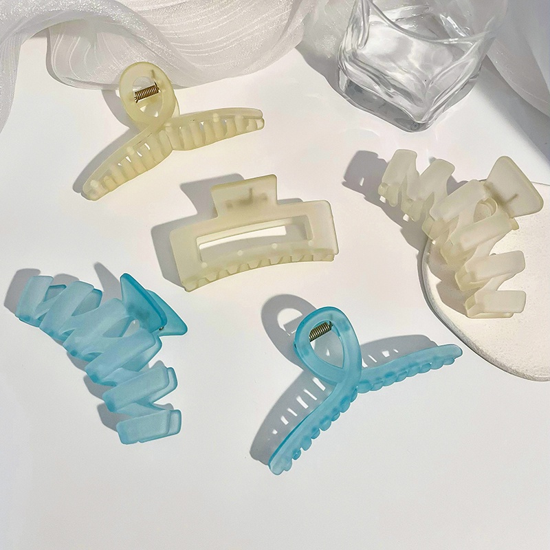 Kẹp Tóc Trong Suốt Phong Cách Hàn Quốc Thời Trang Cho Nữ