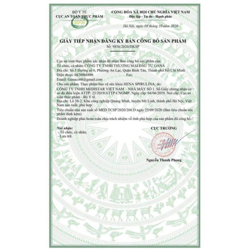[FREESHIP] (HÀNG CHÍNH HÃNG) Tảo xoắn Hena Spirulina - đào thải độc tố, tăng sức đề kháng, cải thiện vóc dáng | Thế Giới Skin Care