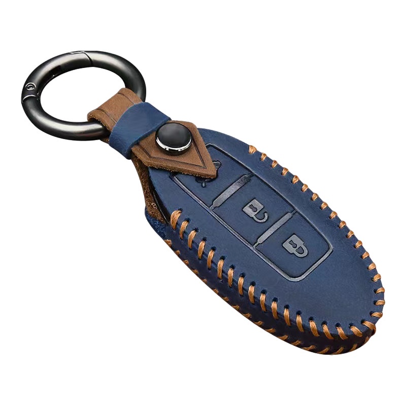 Ốp bảo vệ chìa khóa xe hơi Nissan Teana/X Trail/Livina/Almera bằng da thiết kế sang trọng hiện đại