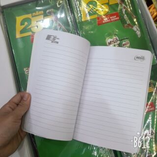 SỔ TAY GHI CHÉP MILO