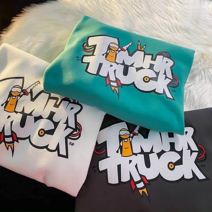 Áo Sweater nỉ bông TMHR TRUCK thời trang unisex nam nữ