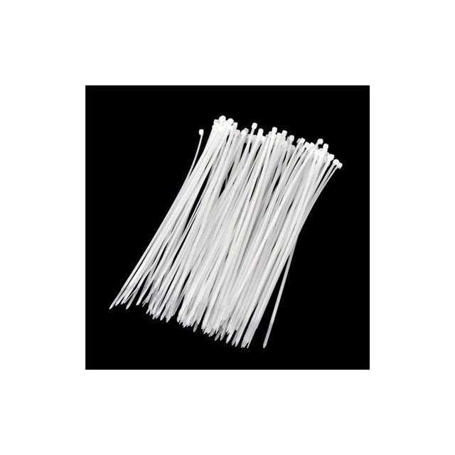 Dây rút, Dây thít dài 100mm, 150mm, 200mm, 250mm màu đen/ trắng