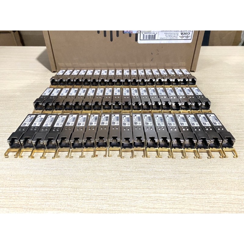 Module quang Cisco GLC-T, chuyển từ quang sang đồng, tốc độ 1Gbs, truyền tải 150M