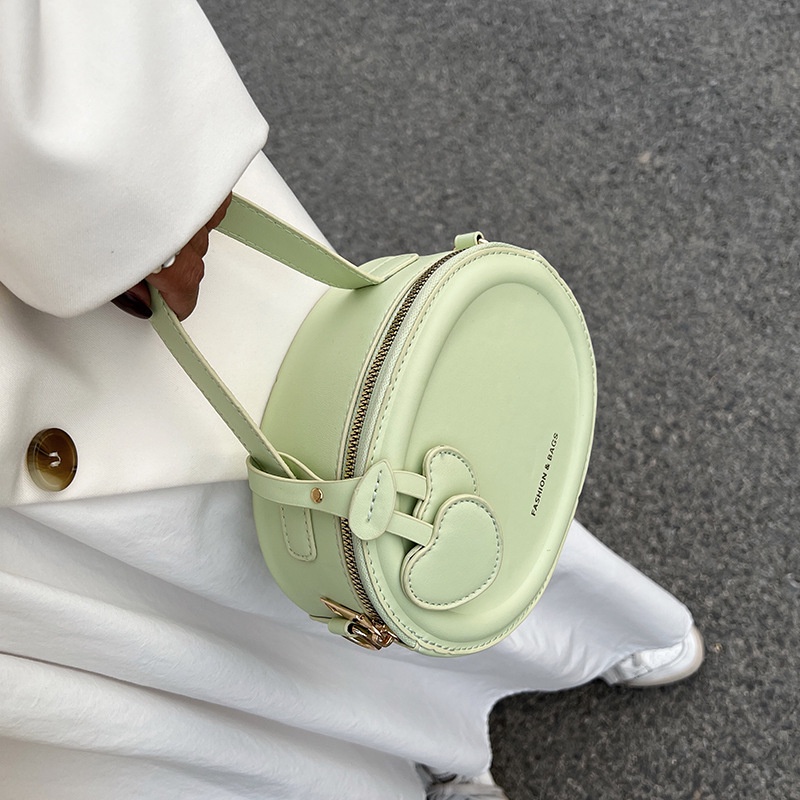 Túi Đeo Chéo Hình Tròn Nhỏ Gọn Thời Trang Mùa Hè Mới 2022 Cho Nữ