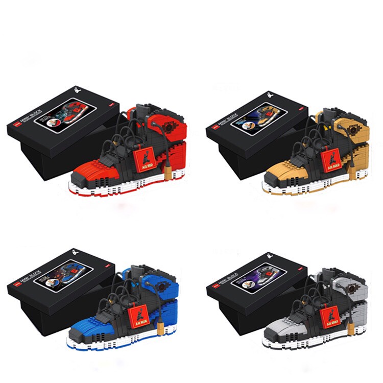 Mô Hình Lắp ráp giày NIKE JORDAN II - LEGO 3D NIKIE JORDAN