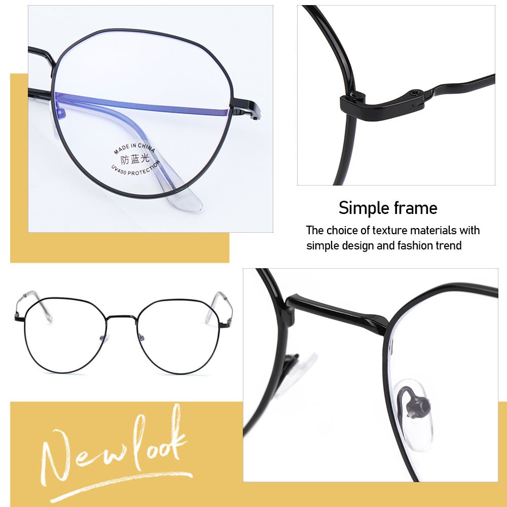 Mắt kính tròng trong suốt chống ánh sáng xanh MIHAN1