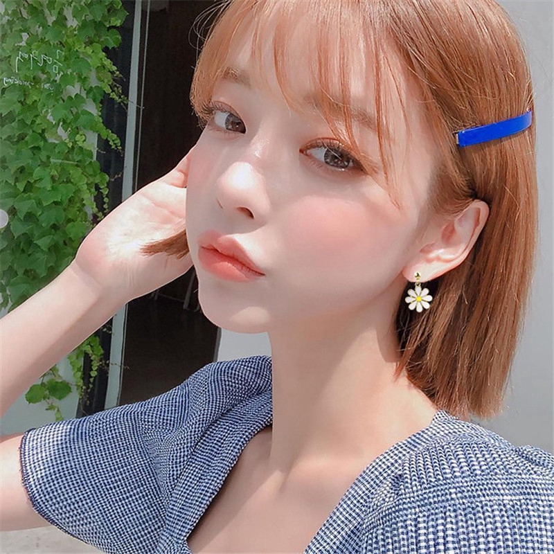 Bông tai dài hình bông cúc xinh xắn cho nữ | BigBuy360 - bigbuy360.vn