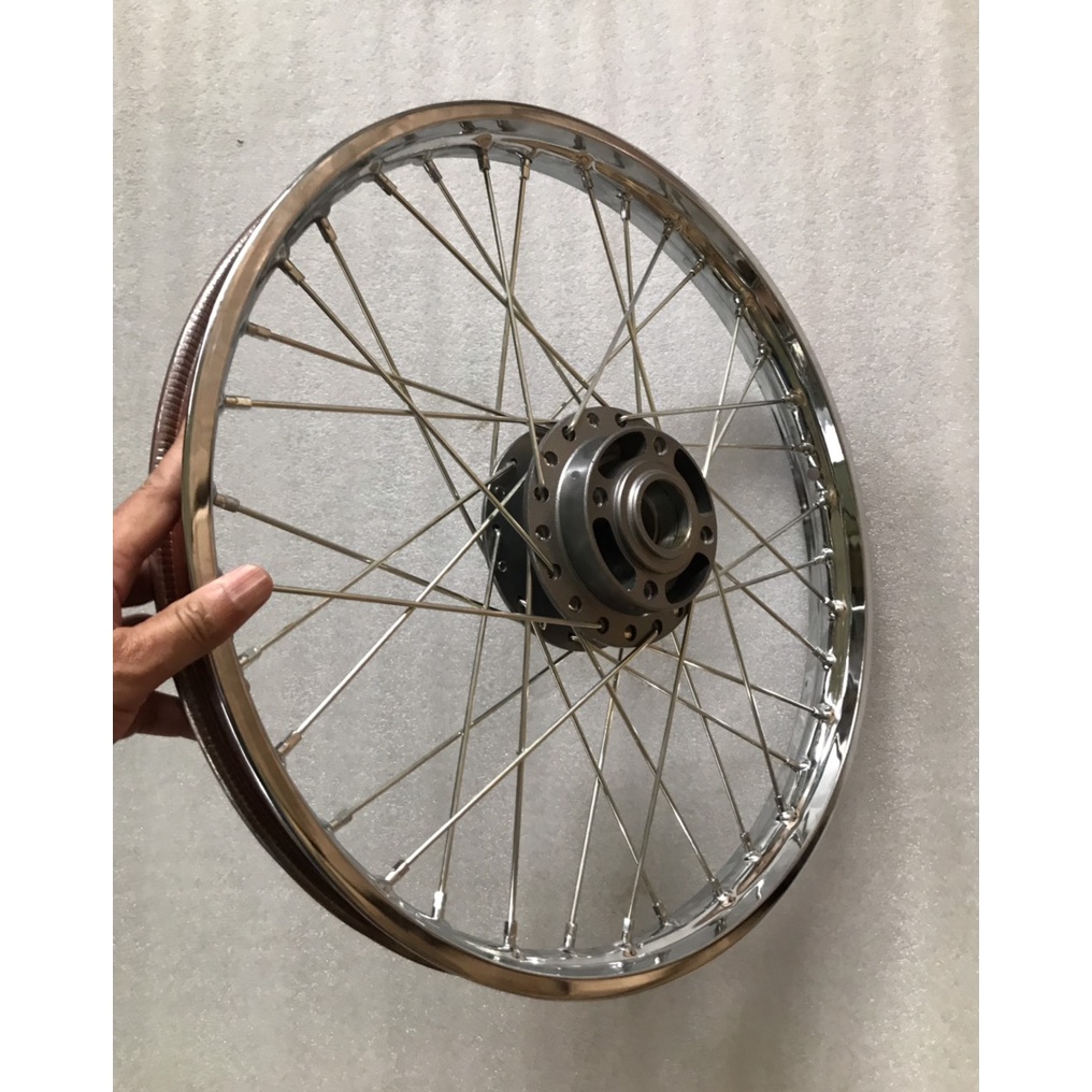 Bán lẻ 1 cái niềng vành nan sắt cho Yamaha sirius jupiter taurus exciter 2006 2010 theo yêu cầu