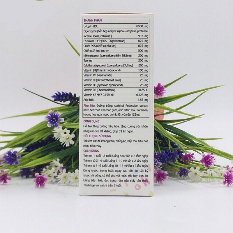 Ginkid Ăn ngon 11X cải thiện chức năng tiêu hóa cho trẻ hết biếng ăn lọ 125ml