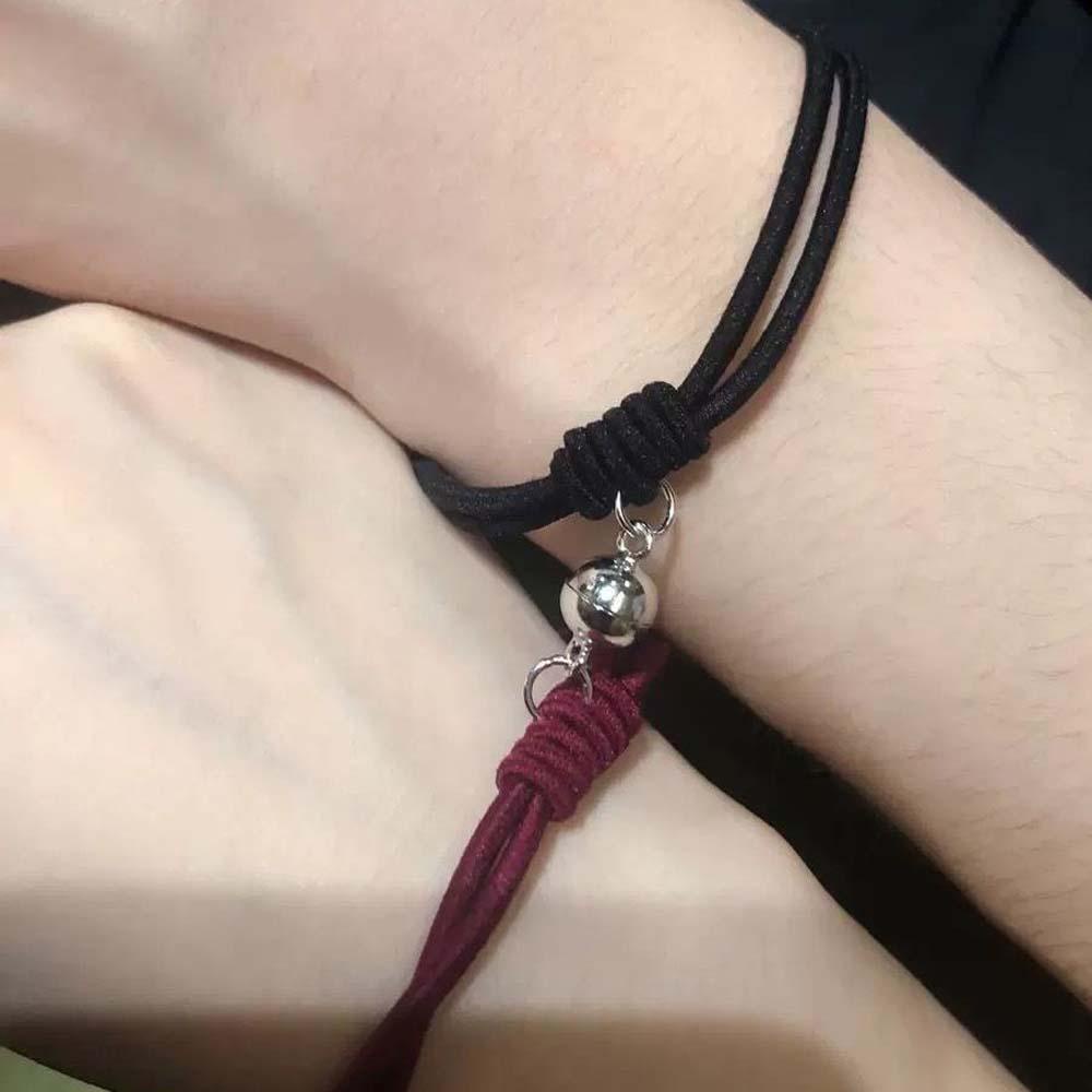 MOCHO Vòng Tay Dây Thừng Thiết Kế Dễ Thương Cho Các Cặp Đôi