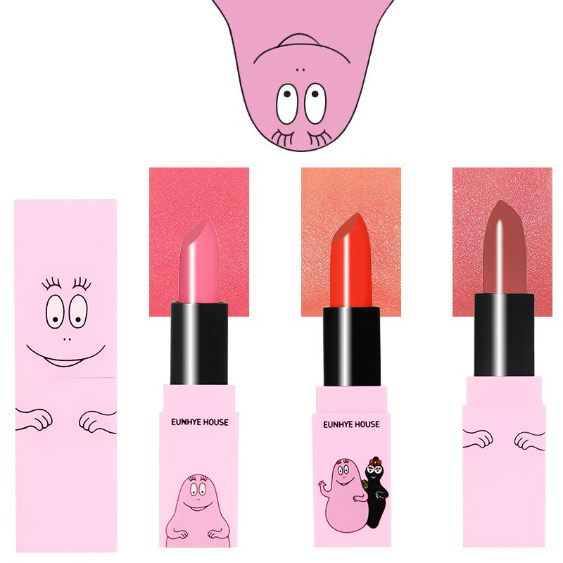 Beauty Makeup 3CE Eunhye House Baba Dad Lipstick Moisturizing Nourishing Matte Lip Gloss