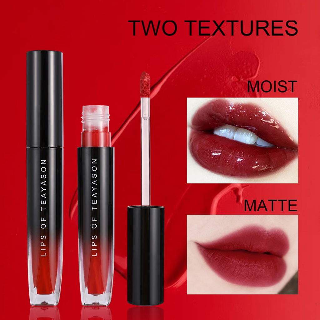 CODseller Lipgloss Lasting Color Velvet Effect Cosmetics Matte Sexy Red  Liquid Lipgloss for Beauty