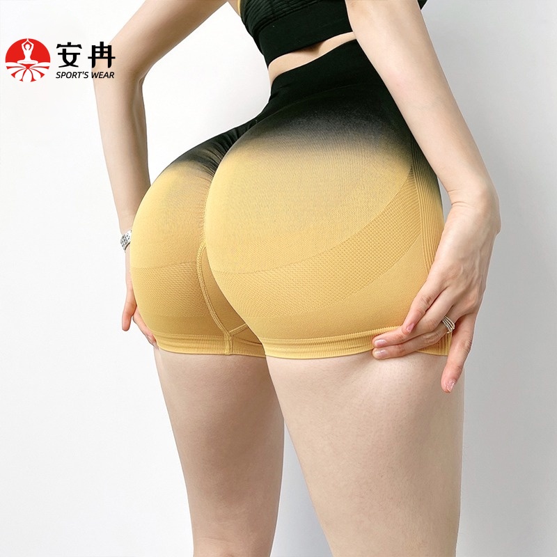 Quần Short Tập Yoga Anran Lưng Cao Dáng Ôm Thời Trang Cao Cấp Cho Nữ