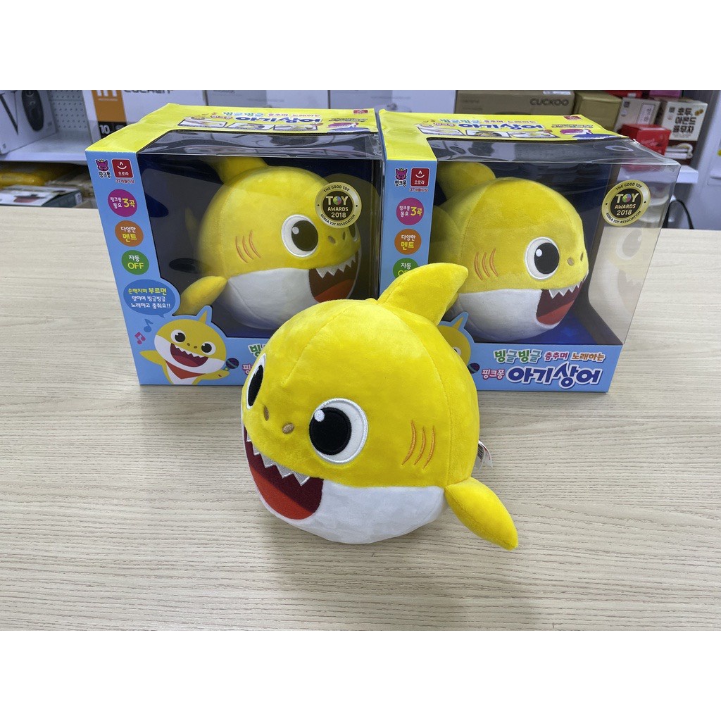 Búp bê cá mập Baby Shark - Pinkfong nhảy múa và hát