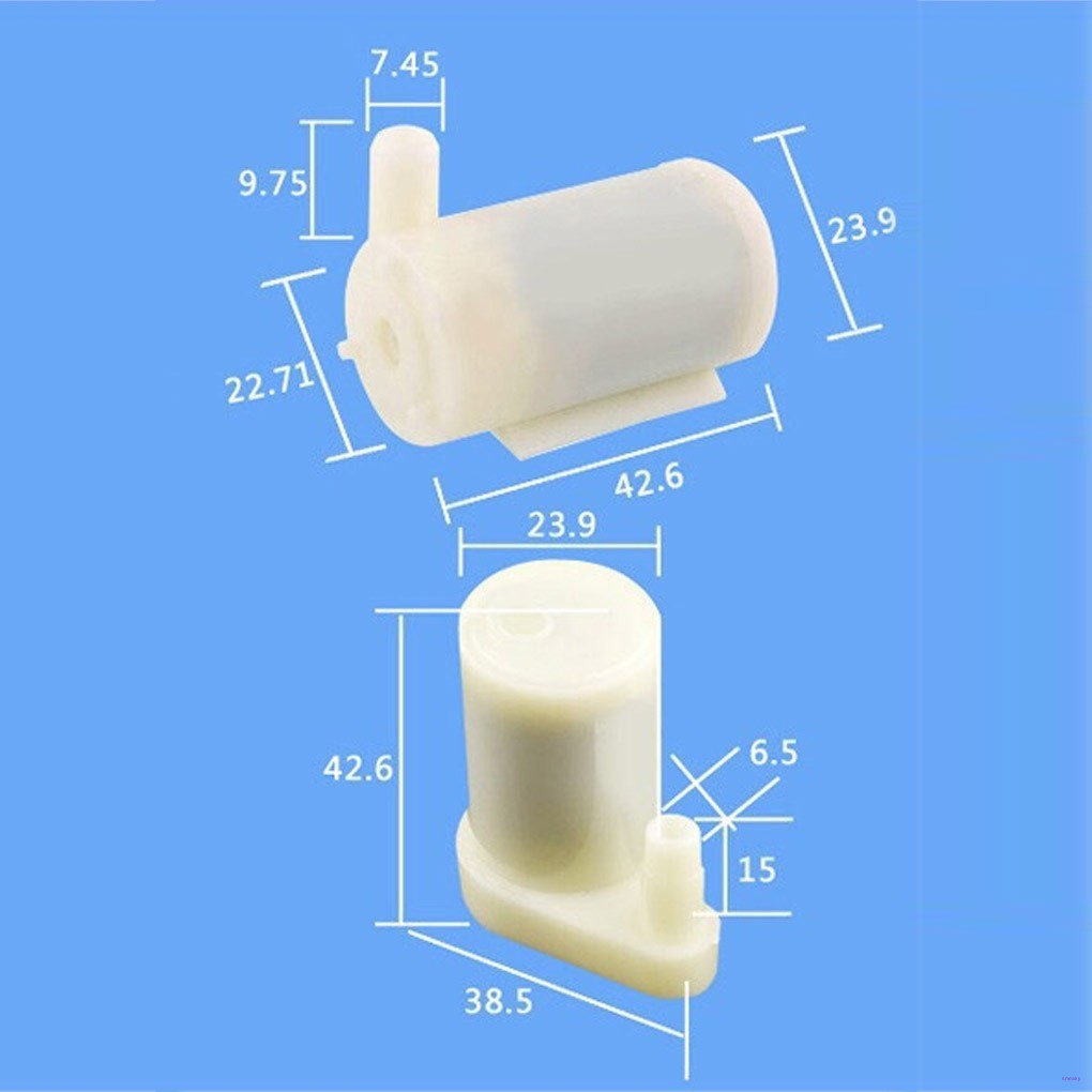 Máy Bơm Nước Mini DC 3V / 4.5V 100L/Giờ Cho Bể Cá Chất Lượng Cao