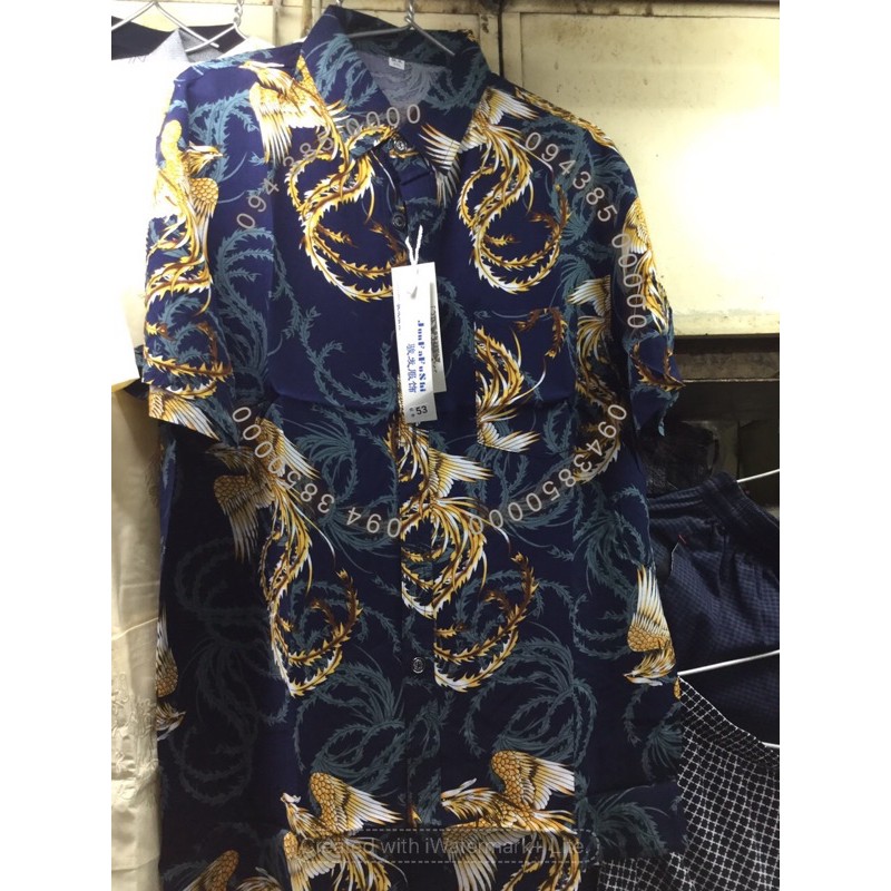 Áo lanh hoa hoét nam trung niên cho bố (có size đại) nhiều mẫu | BigBuy360 - bigbuy360.vn